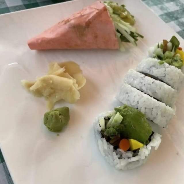 Spicy Veggie Roll.