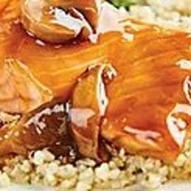Salmon Teriyaki Plate.