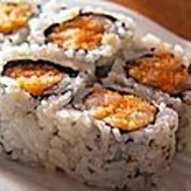 Spicy Crunchy Crab Roll.