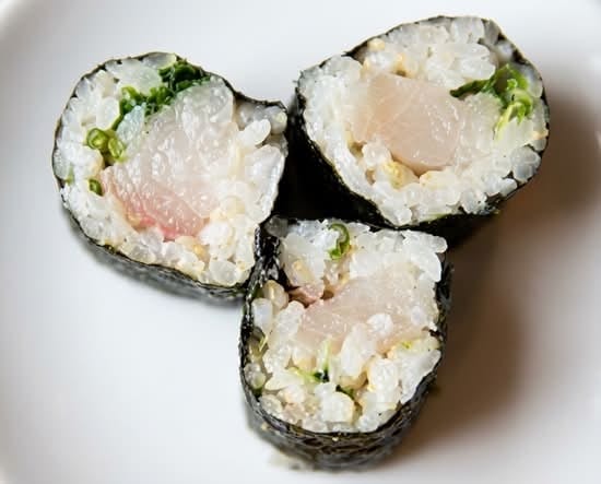 Yellowtail Roll.